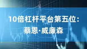 10倍杠杆平台第五位：蔡恩·威廉森